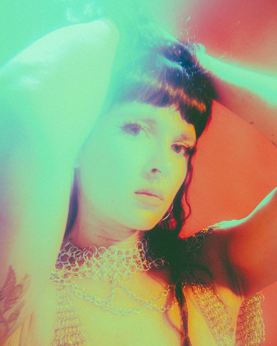 Double-exposure editorial portrait — Look Gross Studio