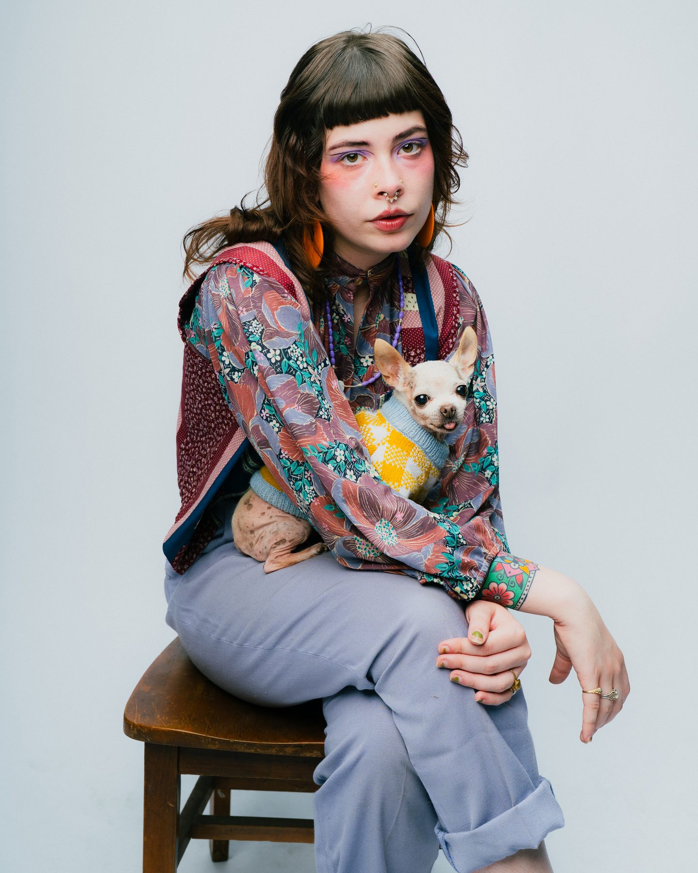 Portrait session at Look Gross Studio — Signal Hill, Long Beach CA
